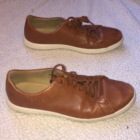 Cole Haan Leather Sneakers - Picture 3 of 7